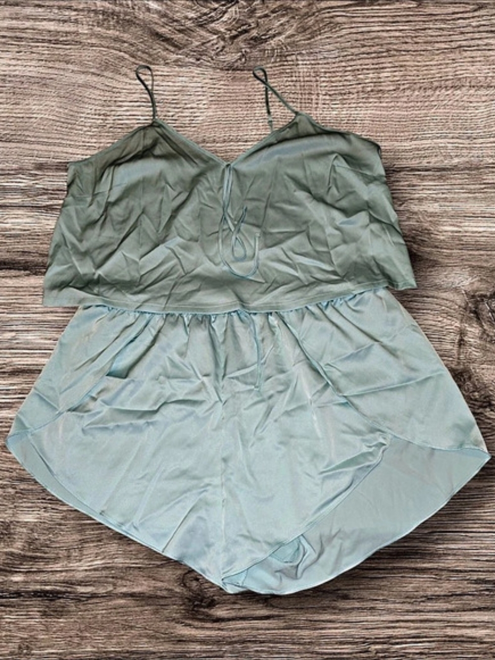 Colsie Sage Green Cami And Shorts